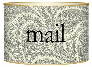 L1250 - CrÃ¨me Paisley Letter Box